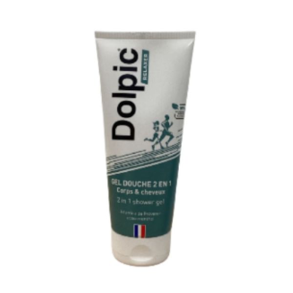Dolpic - Gel douche 2 en 1 corps & cheveux à l'arnica de Provence et au menthol - 200 mL