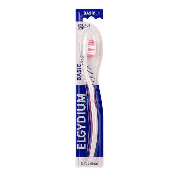 Elgydium - Brosse à dents Basic - Brosse souple