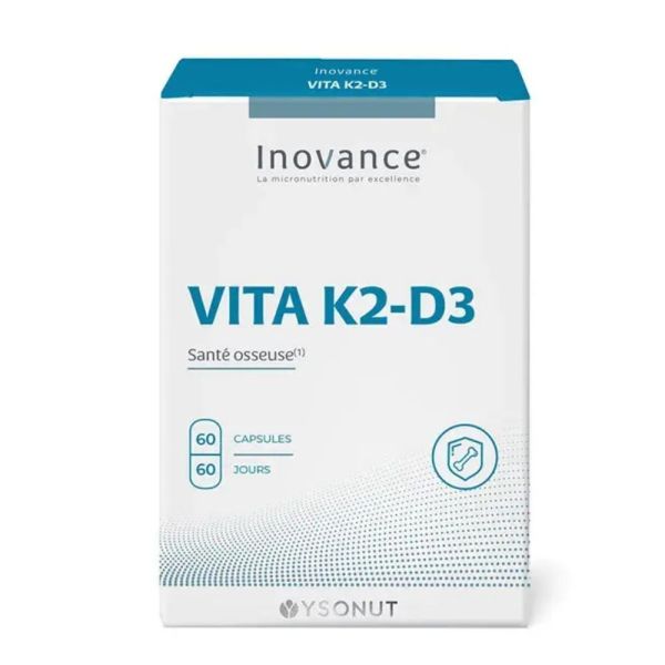 Inovance - Vita K2-D3 sante osseuse - 60 capsules