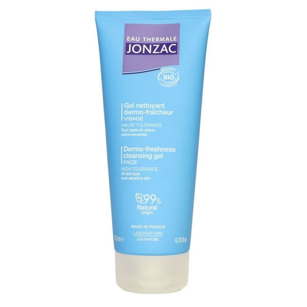 Jonzac - Eau Thermale Gel nettoyant dermo-fraicheur visage - 200mL