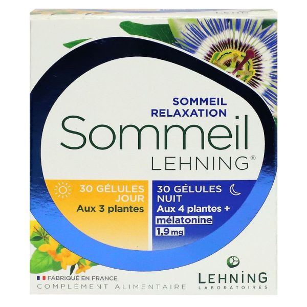 Lehning - Sommeil Jour/Nuit -  60 gélules