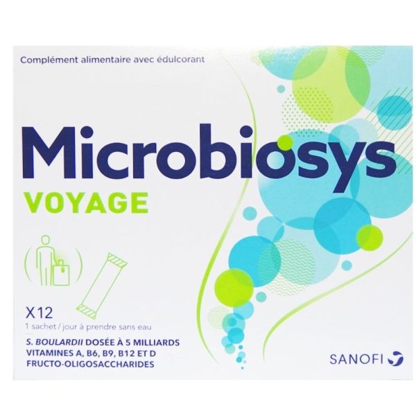 Microbiosys - Voyage - 12 sachets