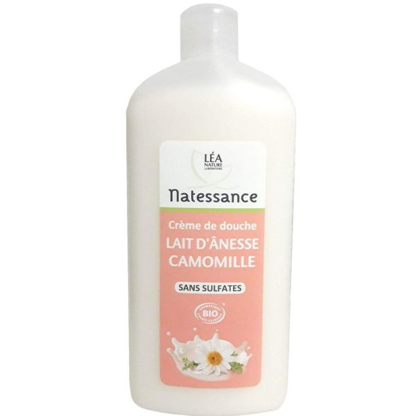Natessance - Crème de douche Lait d'ânesse Camomille - 500ml