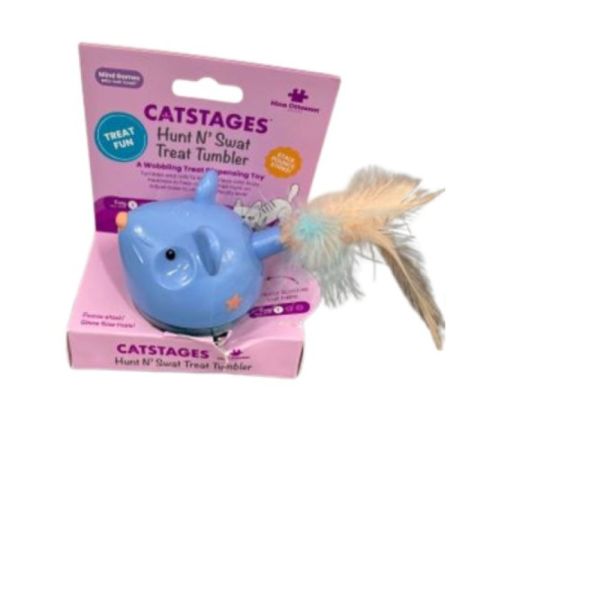 Nina Ottosson - Jeu Educatif Hunt&Swat Treat Tumble pour Chats