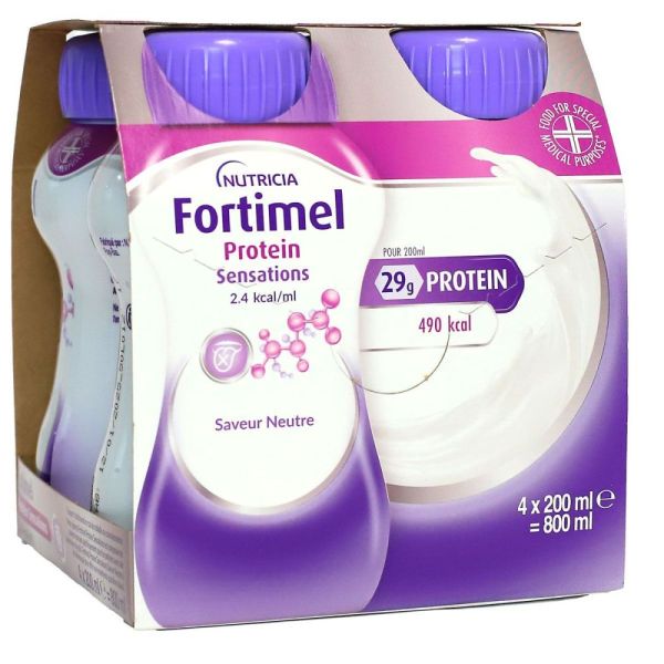 Nutricia - Fortimel Protein arome neutre 4x200ml