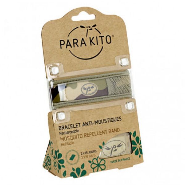 Para Kito - Bracelet anti moustique rechargeable - 2 x 15 jours