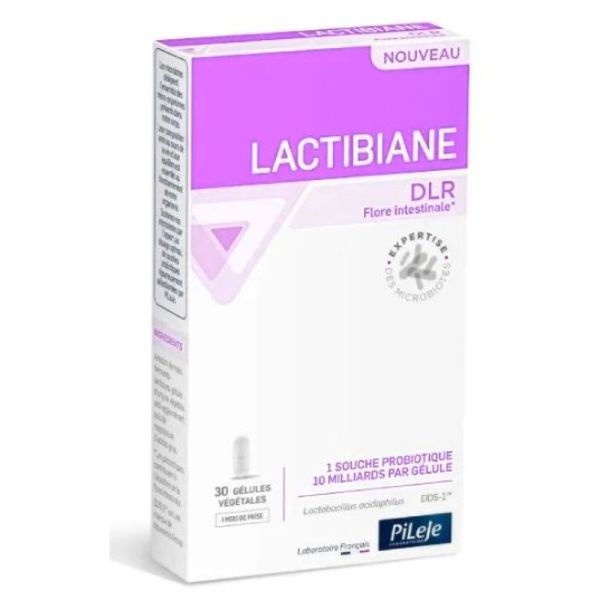 Pileje - Lactibiane DLR flore intestinale - 30 gélules