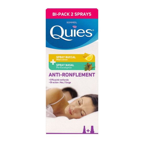 Quies - Bi-Pack - Spray buccal + Spray nasal