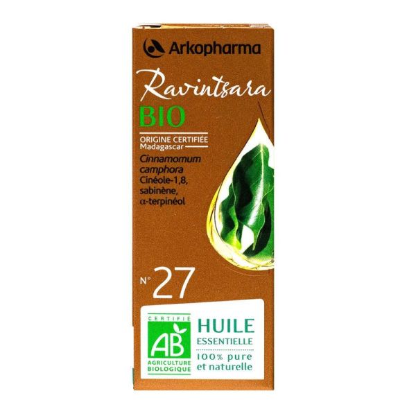 Arkopharma - Huile essentielle Ravintsara N°27 - 5 ml