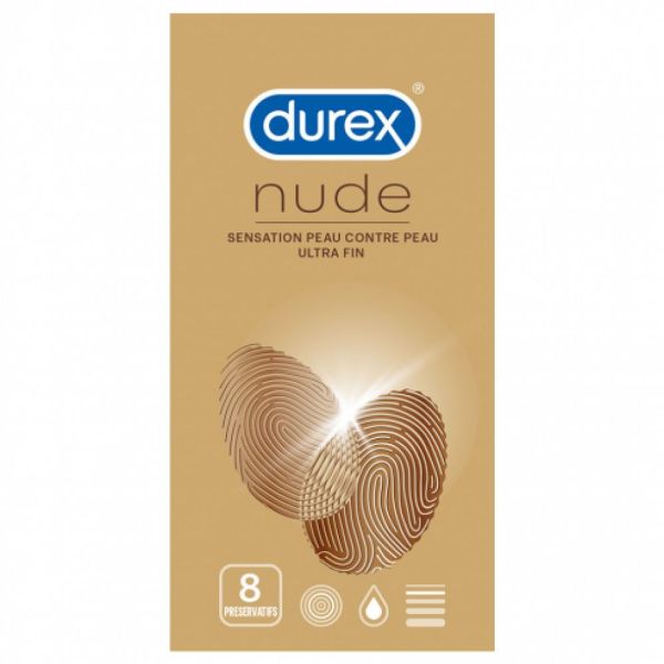 Durex - Nude - 8 préservatifs