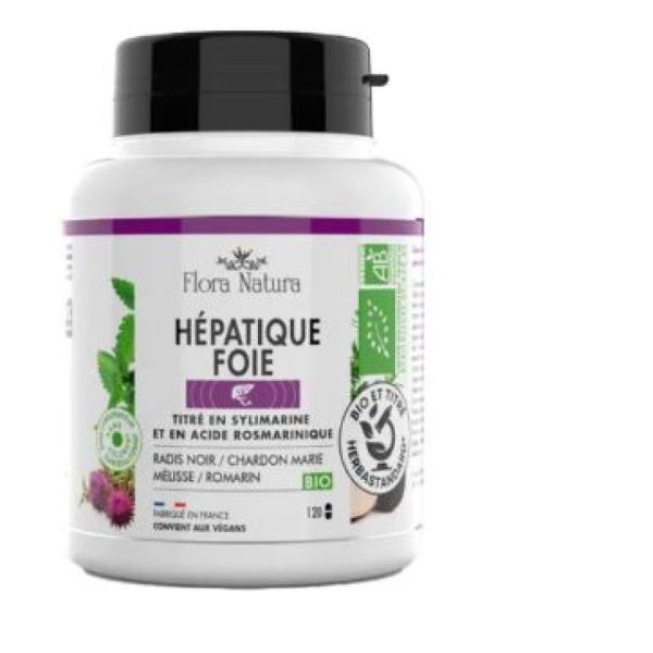 Flora Natura - Hépatique foie - 120 gélules