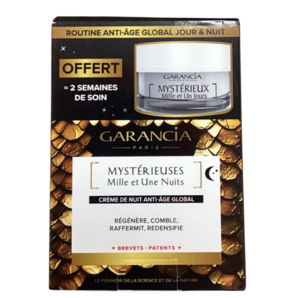 Garancia - Crème de Nuit Anti-Âge + Crème de Jour Anti-Âge Offert - 30+10ml