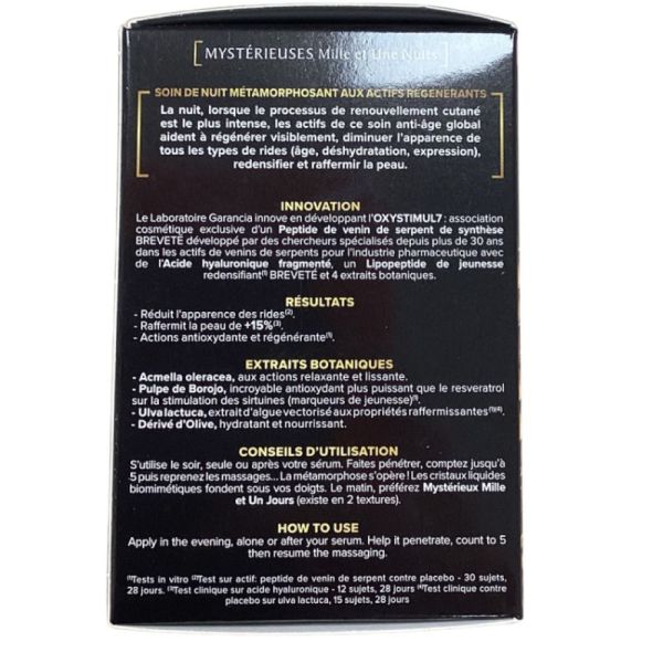Garancia - Crème de Nuit Anti-Âge + Crème de Jour Anti-Âge Offert - 30+10ml