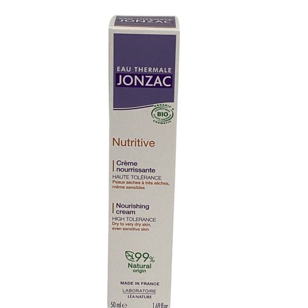 Jonzac- Crème nourissante haute tolérance- 50ml