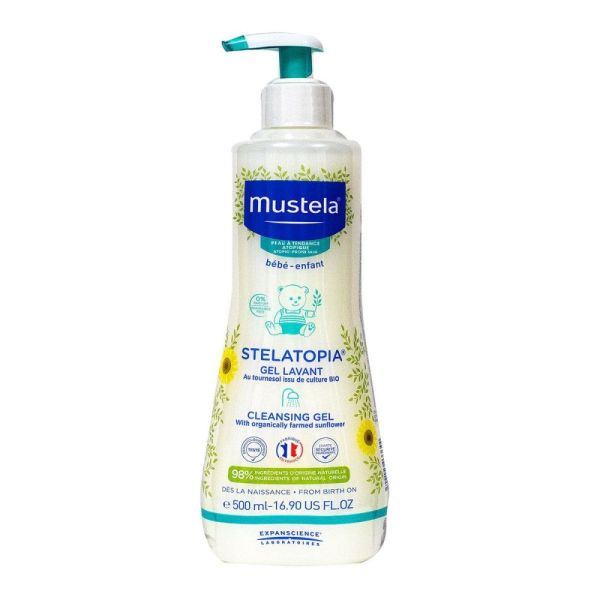 Mustela - Stelatopia gel lavant - 500 ml