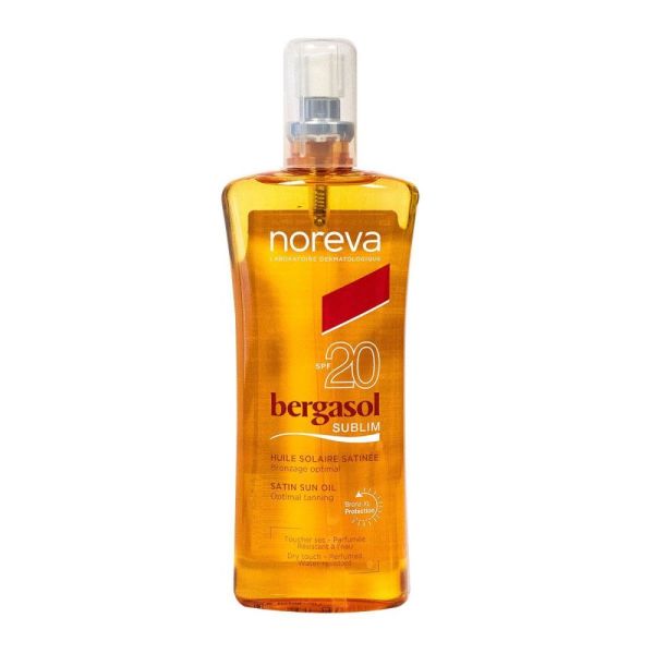 Noreva - Bergasol Sublim SPF20 Huile solaire satinée  - 125ml