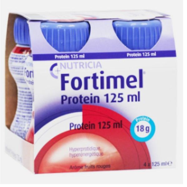 Nutricia - Fortimel Protein fruits rouges 4x125ml