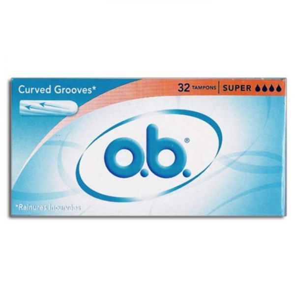 O.b. 32 tampons super