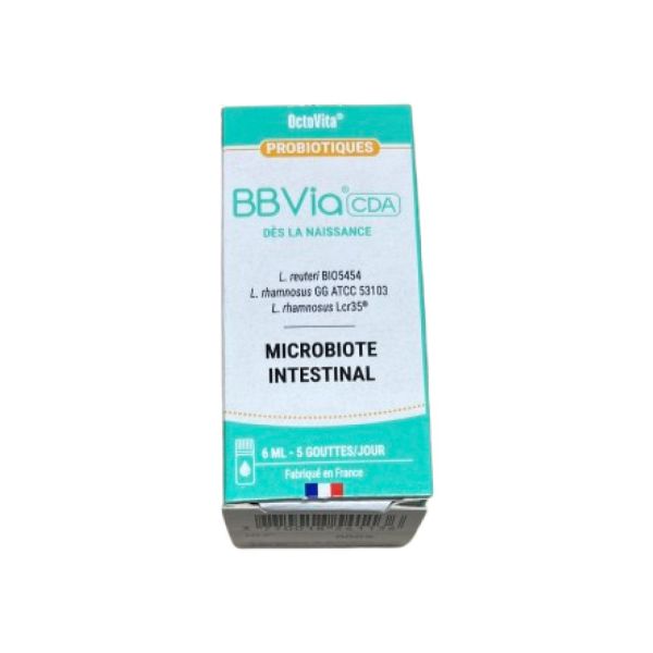 OctoVita - BBVia CDA probiotiques - flacon 6mL