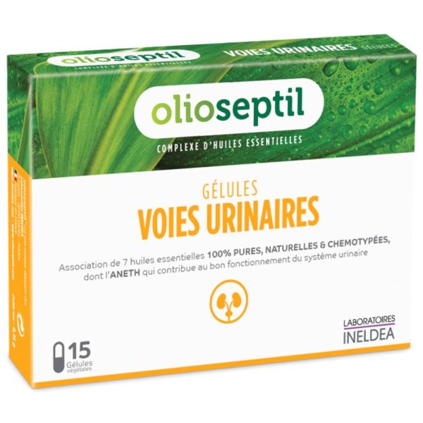 Oliospetil - Voies urinaires - 15 gélules