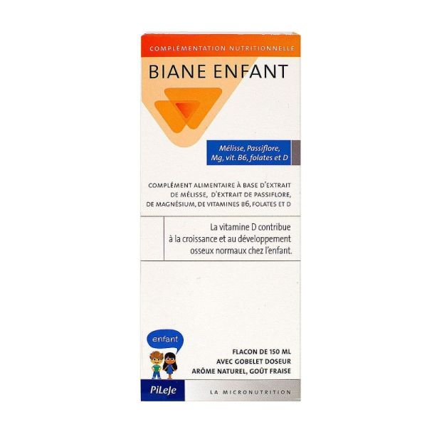 Pileje - Biane Enfant Mélisse Passiflore - 150ml