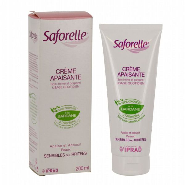 Saforelle - Crème apaisante soin intime et corporel