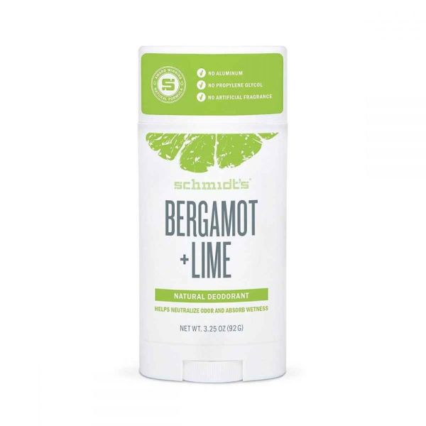 Schmidt's - Déodorant Bergamote et Citron