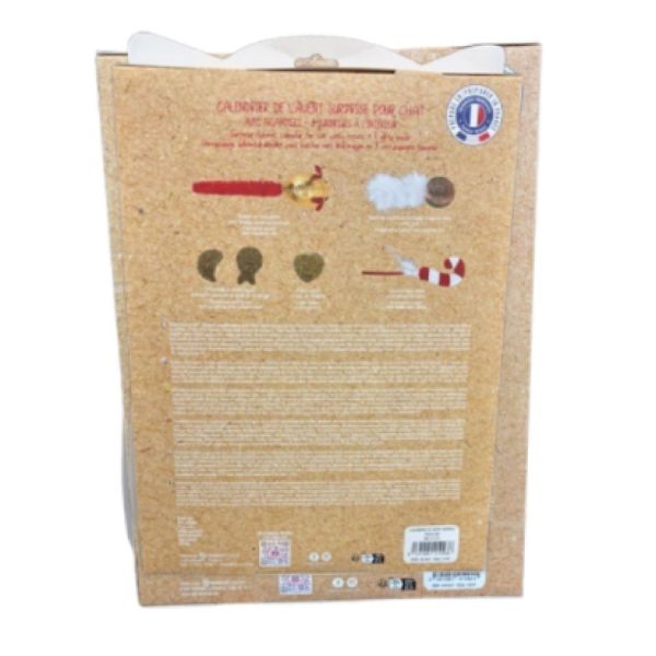 Wouapy - Calendrier de l'avent pour chat - Friandises & 3 surprises
