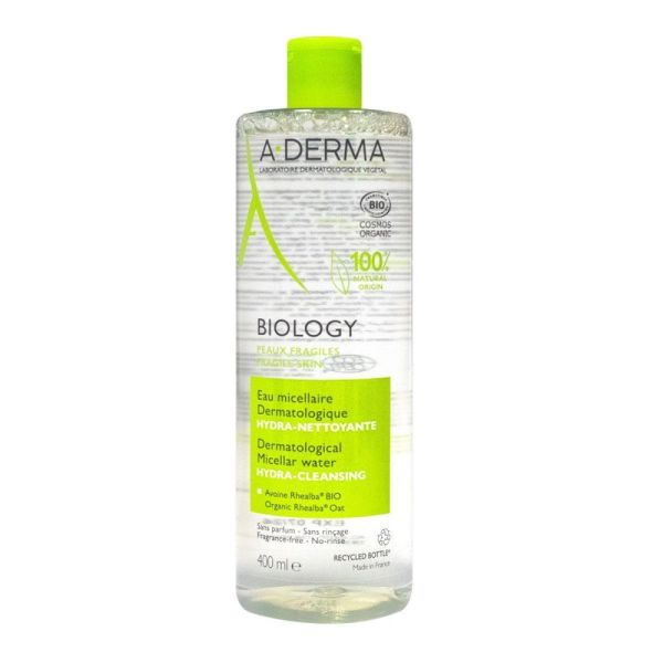 A-derma - Biology eau micellaire dermatologique - 400ml