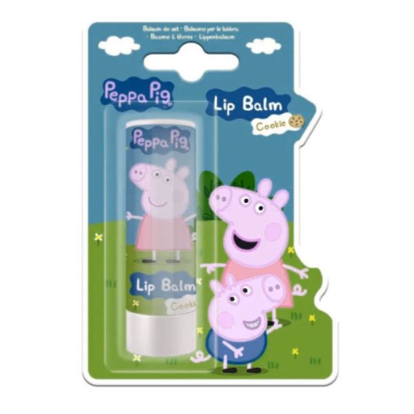 Adisphar - Baume à lèvres Peppa Pig goût cookie - 4,4g