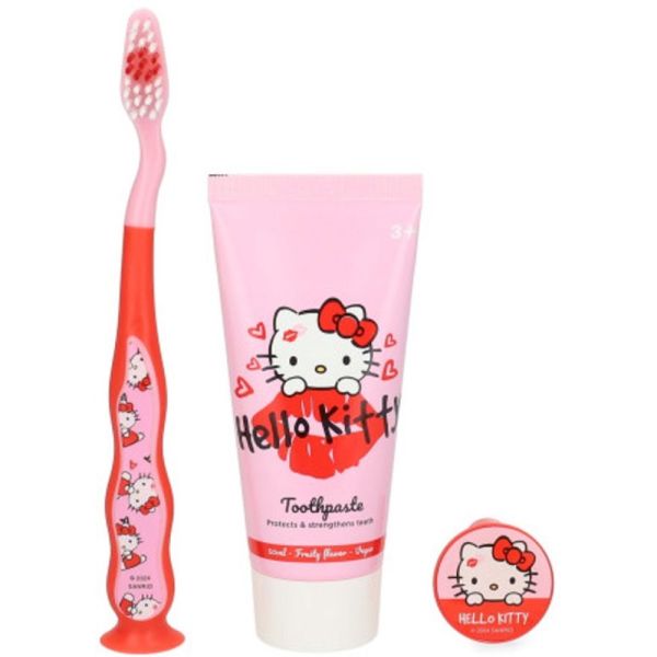 Adisphar - Set de brosse à dents Hello kitty