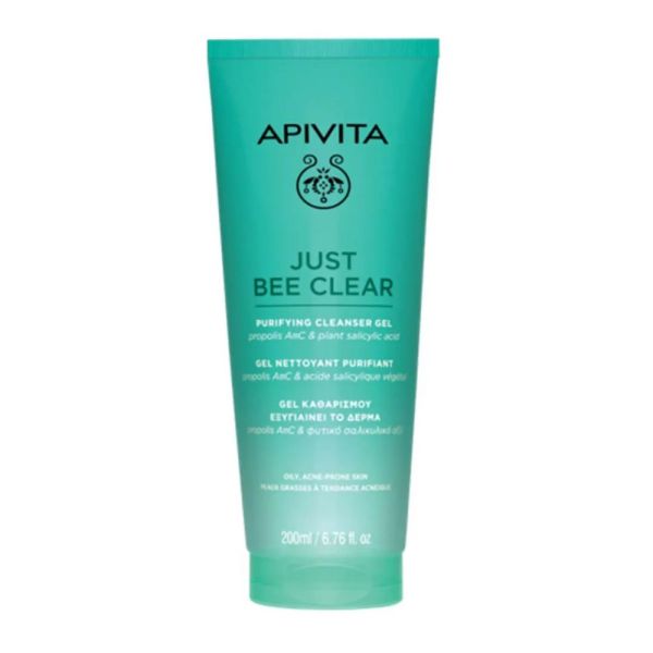 Apivita - Just Bee Clear gel nettoyant purifiant - 200ml