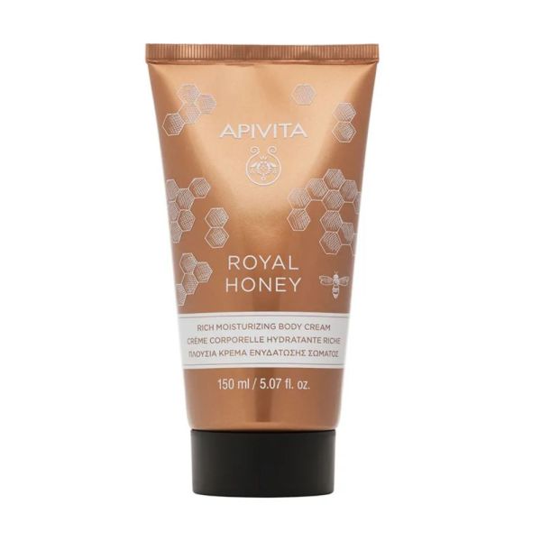 Apivita - Royal Honey crème corporelle hydratante riche  - 150Ml