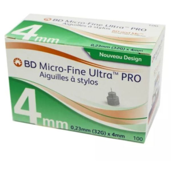 BD - MIcros fine ultra pro aiguilles a stylos 4mm 100 aiguilles