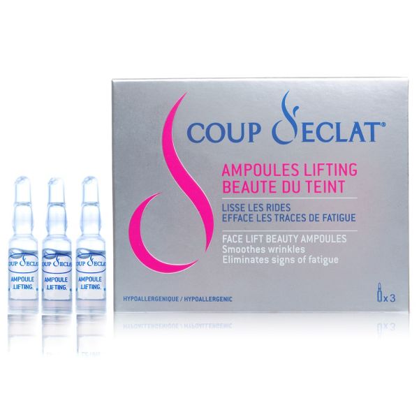 Coup d'éclat - Lifting & beauté du teint - 3 ampoules