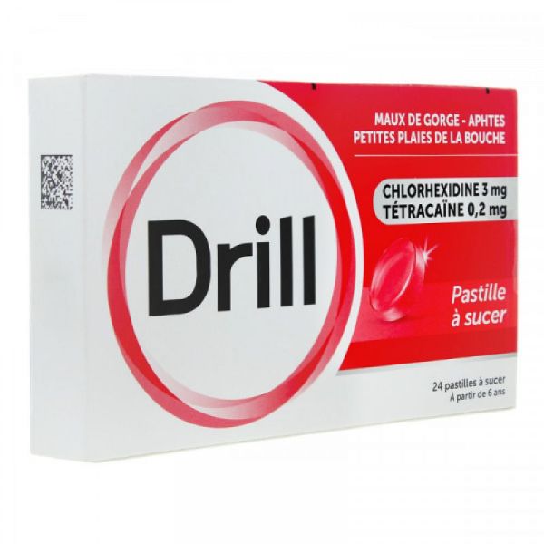 Drill - 24 pastilles à sucer