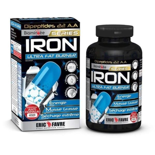 Eric Favre - Iron Ultra Fat Burner - 120 gélules