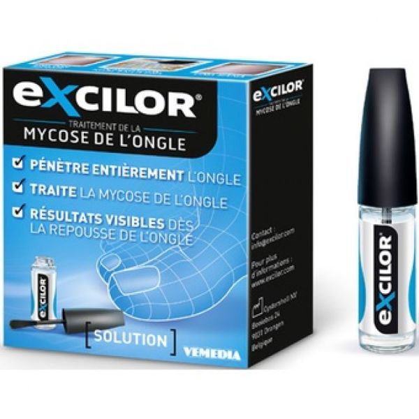 Excilor traitement de la mycose de l'ongle