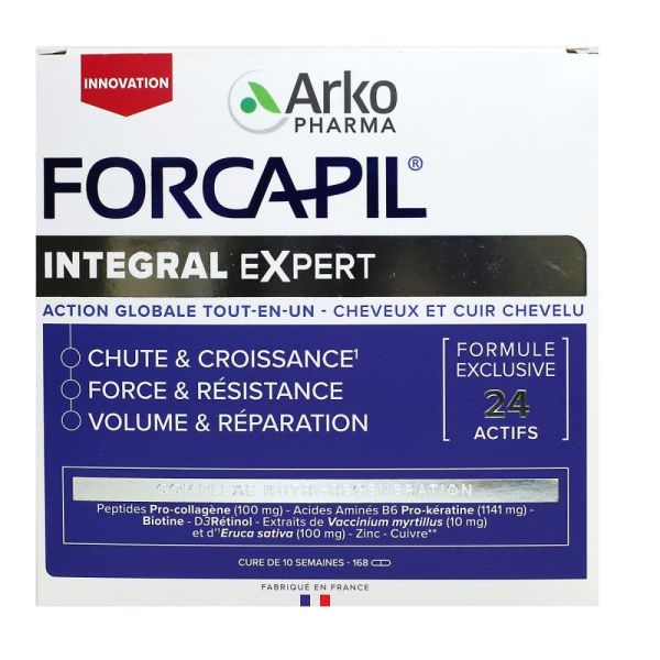 Arko pharma - Forcapil Intégral Expert - 180 gélules