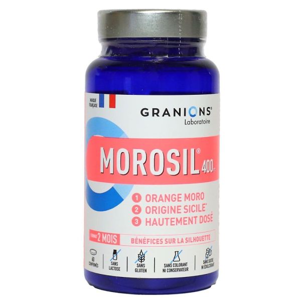 Granions - Morosil 400mg silhouette - 60 comprimés