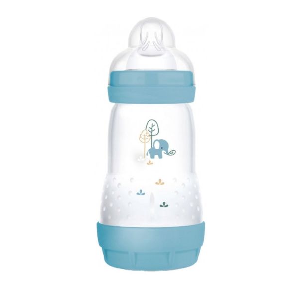 Mam - Biberon Easy start anti-colique 2mois+ éléphant - 260ml