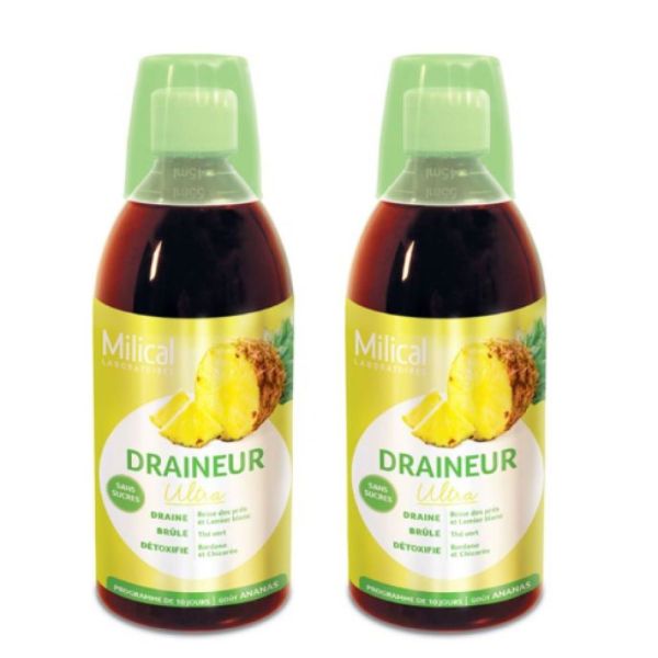 Milical - Draineur minceur - 2x500ml