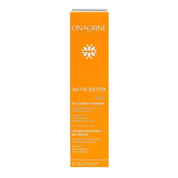 Onagrine - Activ détox BB crème vitaminée SPF 15 light - 40 ml
