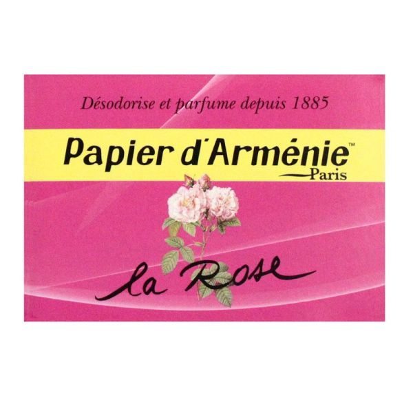 Papier d'Arménie La Rose - 36 feuilles