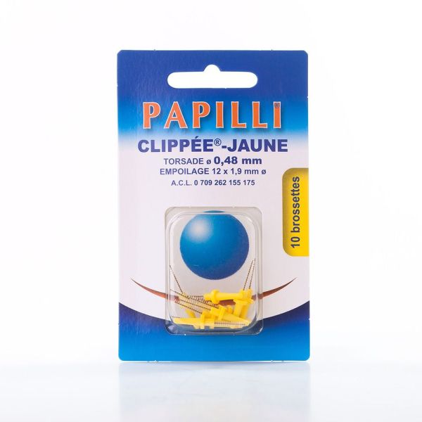 Papilli - Clippée - 10 brossettes