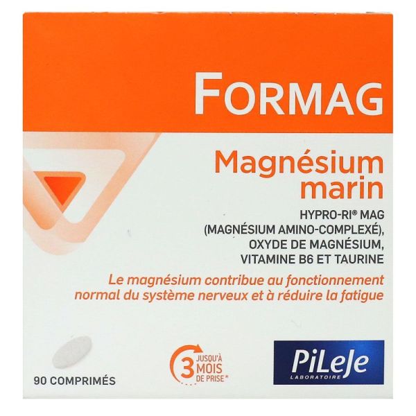 Pileje - Formag Magnésium marin - 90 comprimés