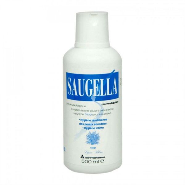 Saugella dermoliquide - Emulsion lavante douce - 500mL