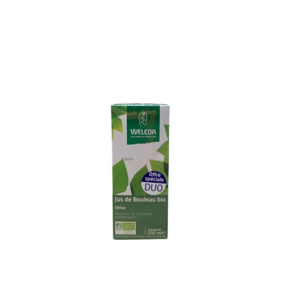 Weleda - Jus de Bouleau Détoxifiant Bio - 2x200ml