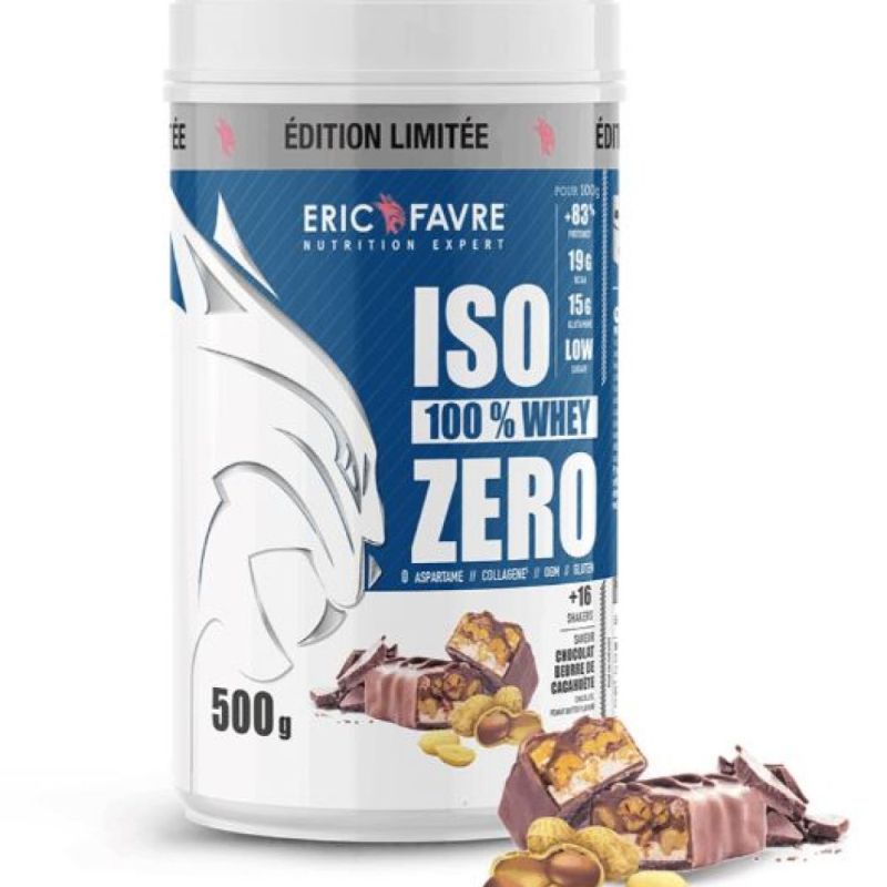 ERIC FAV ISO ZERO CHOC/PEANUT 500G
